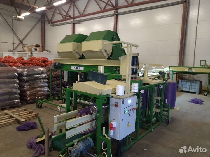 Оборудование для фасовки, упаковки овощей, редиски
