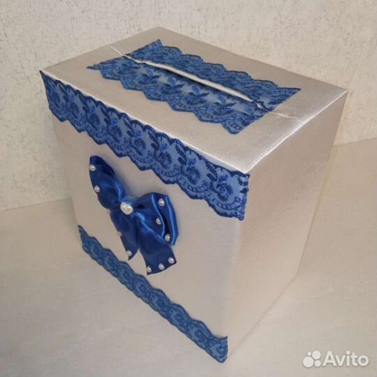Свадебная коробка для собрания денег