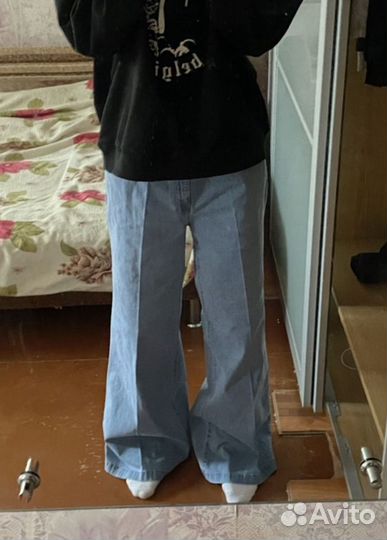 Джинсы клеш rick owens balenciaga lgb ccp type