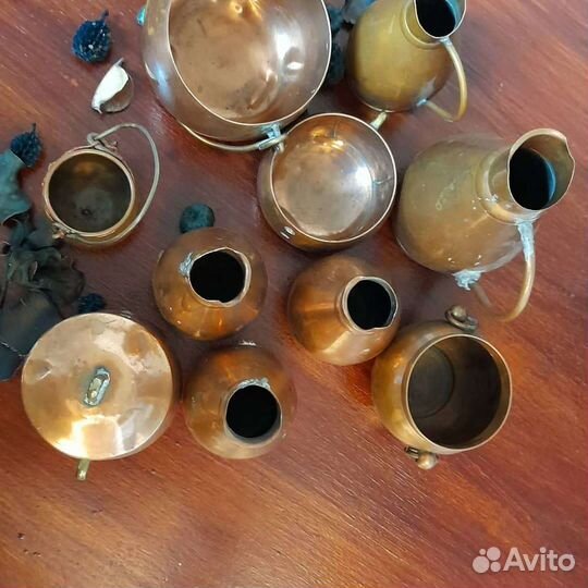 Медная посуда. Кукольная. Франция