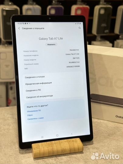 Samsung Galaxy Tab A7 Lite Grey Новый