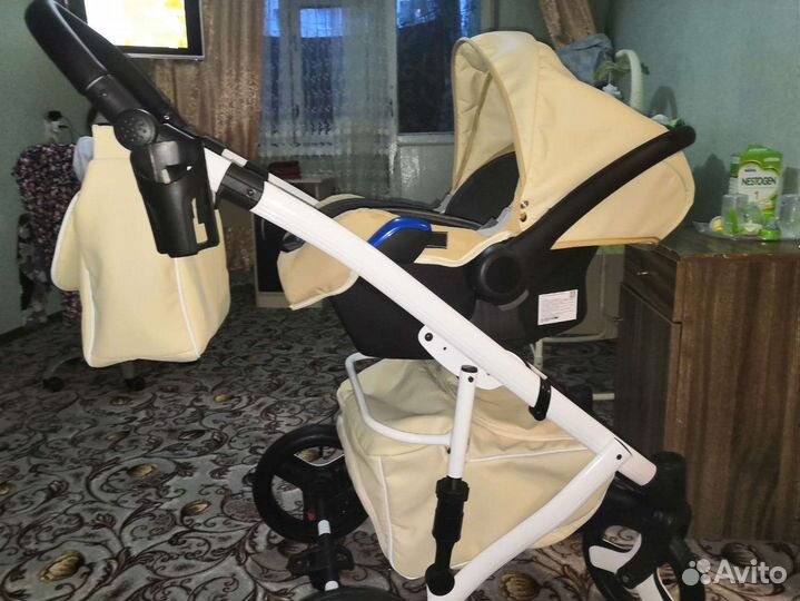 Коляска camarelo 3 в 1