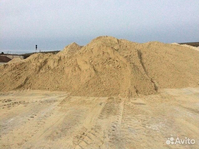 Песок карьерный крупный