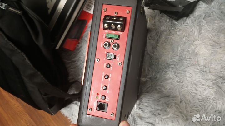 Активный сабвуфер под сиденье урал пмн-1 черная вд