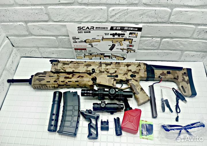 Отличный автомат FN Scar 1 в 1 с оригиналом