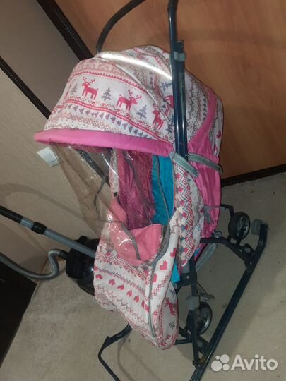 Коляска санки