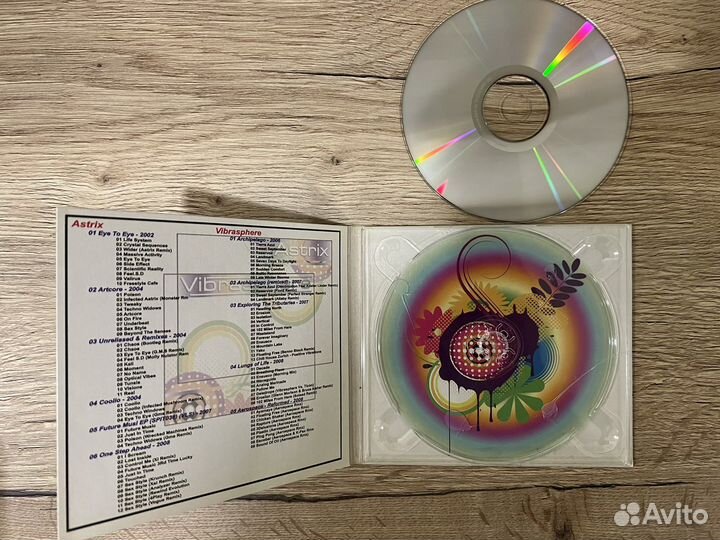 Vibrasphere/Astrix MP3 CD