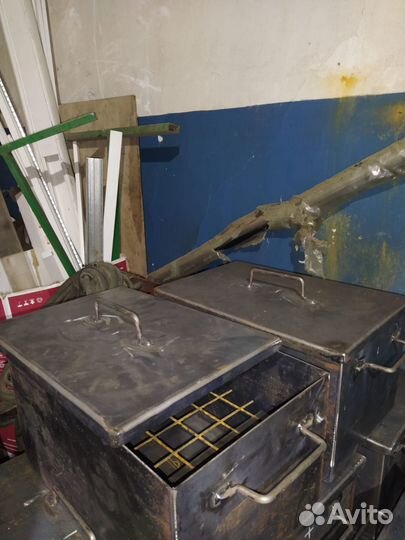 Коптилка горячего копчения