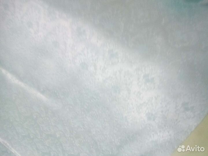 Отрез ткани из СССР бирюз.цв.новый 9.75*1.10