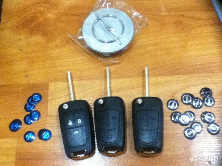 Корпус для выкидного ключа opel, 2-3 кнопки