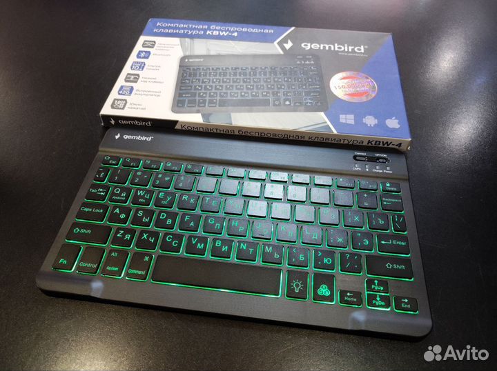 Клавиатура Bluetooth Gembird KBW-4 Новая