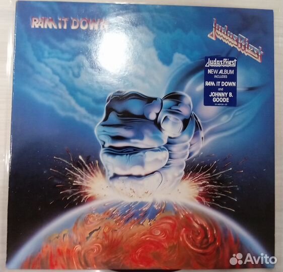 Judas Priest – Ram It Down (LP, CBS)
