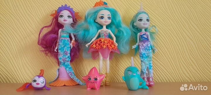 Enchantimals-пегасфеникскролярусалказвезданарвал