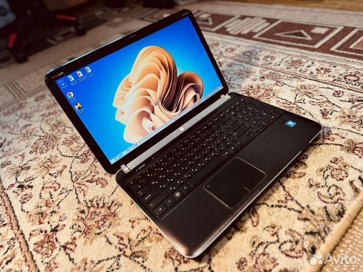 Мощный Ноутбук Hp 4ядра/2 видюхи/500гб/4гб