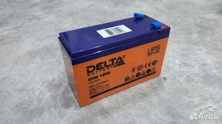 Аккумуляторная батарея Delta DTM 1209 (12V / 9Ah)