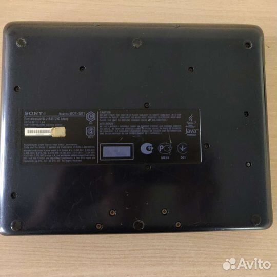 Портативный blu ray плеер Sony BDP-S1X и диски