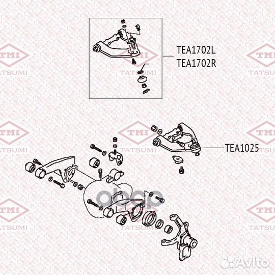 Опора шаровая mitsubishi L200/pajero/pajero sport