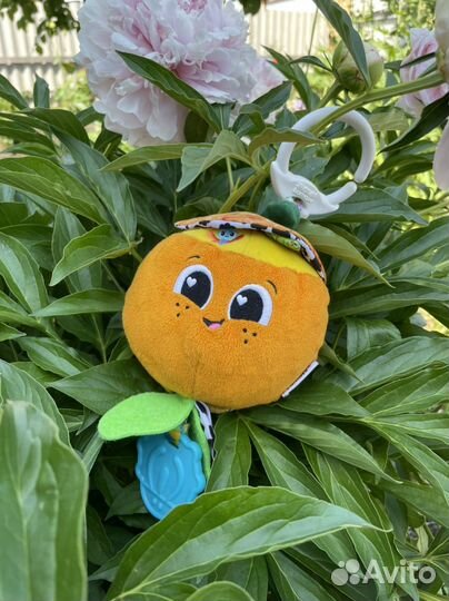 Игрушка подвеска Мандаринка тактильная