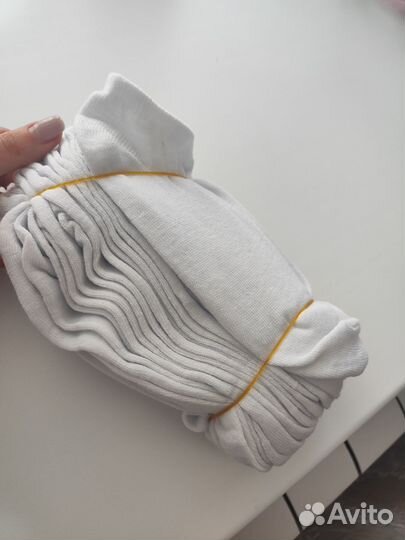 Носки белые новые