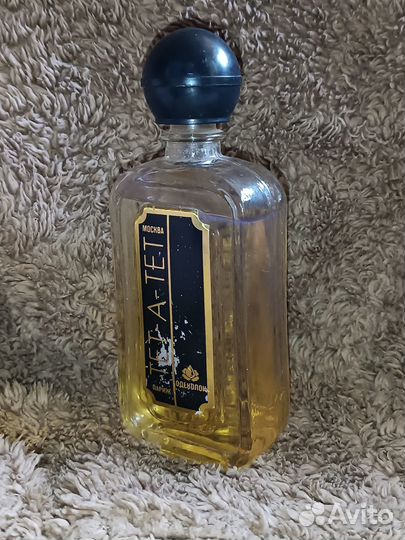 Одеколон Тет-а-тет Новая заря Москва СССР Франция