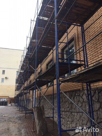 Аренда строительных рамных лесов
