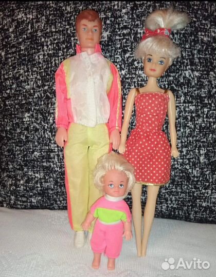 Куклы СССР) Барби, семья, из 90-х