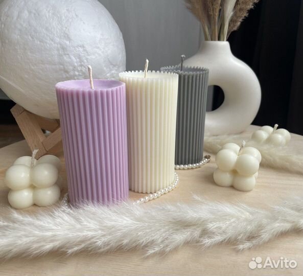 Свечи из соевого воска
