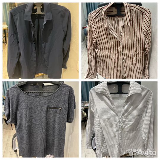 Женские рубашки Levis, Lacoste, Mango, M&S