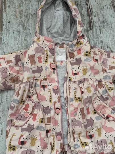 Куртки next для девочки 9 12 и 12 18