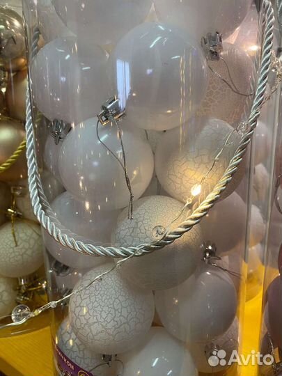 Шарики новогодние на елку