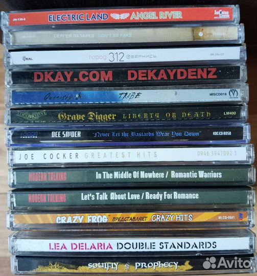 13 audio cd с музыкой