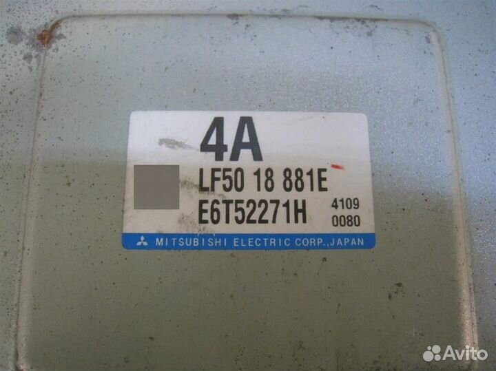 Блок управления двс Mazda 3 (BK) 2004