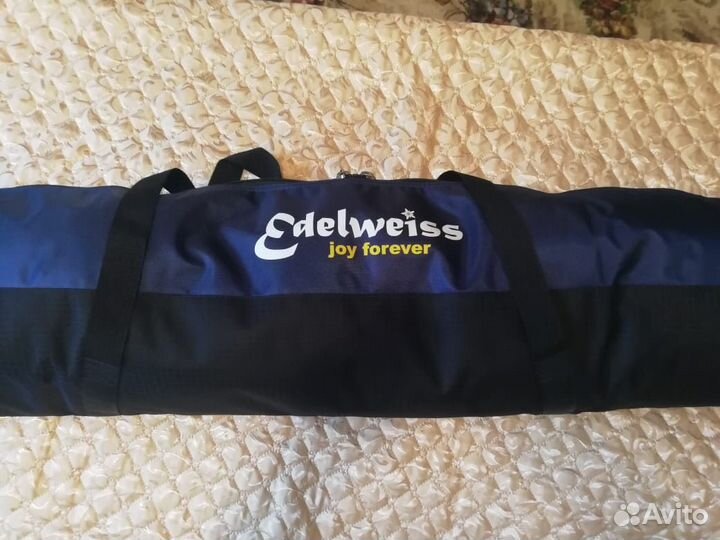 Чехол для перевозки двух пар горных лыж новый