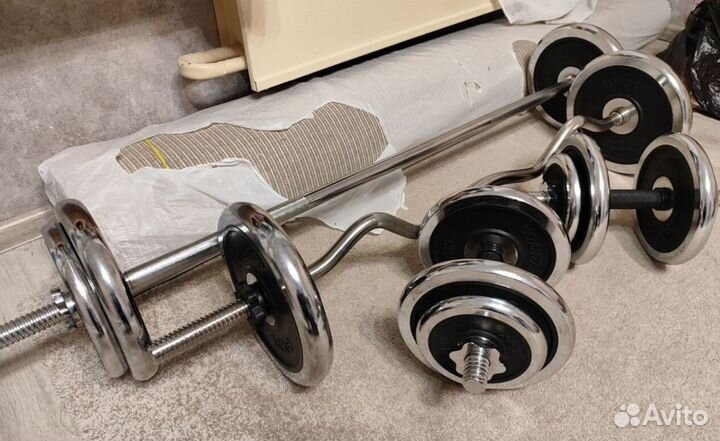 Хромиронная штанга Torneo