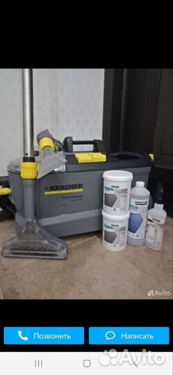 Аренда моющего пылесоса karcher puzzi 8 1
