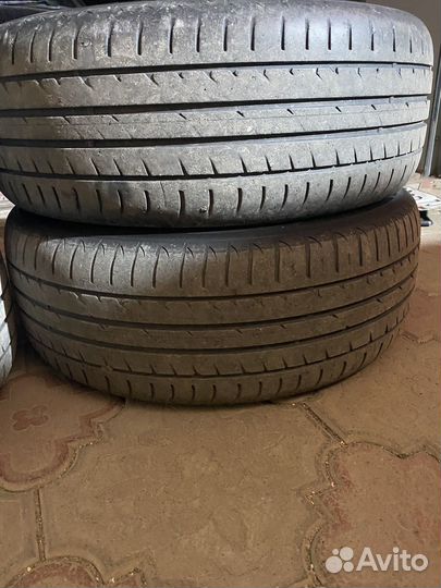 Литые диски с летней резиной r16 4*100