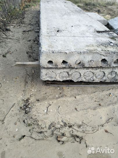 Плиты перекрытия пустотные бу