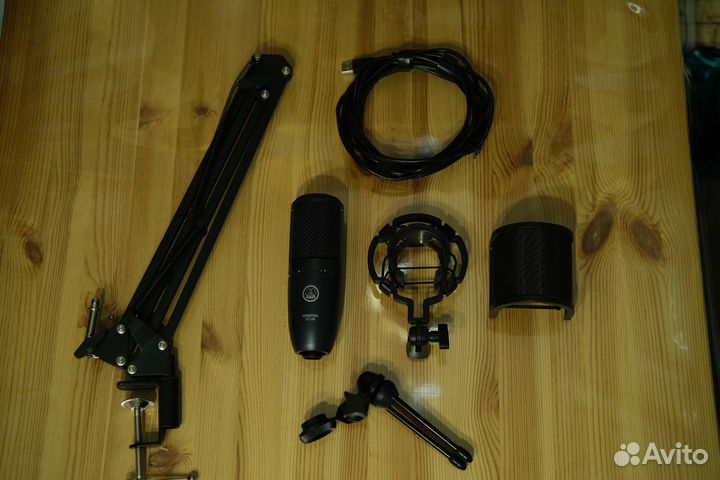 Микрофон AKG perception 120 USB с допами