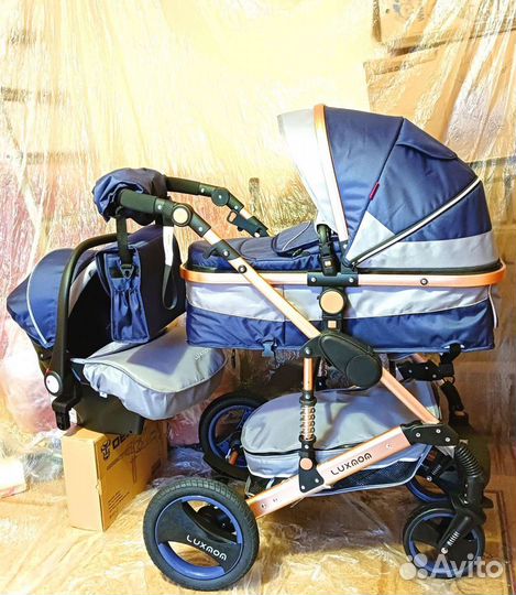 Новая коляска Luхmоm 3в1 2в1 всесезoннaя