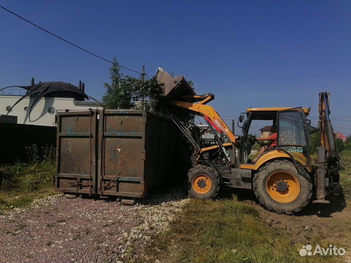 Выравнивание, отсыпка, раскорчевка, дренаж, вывоз