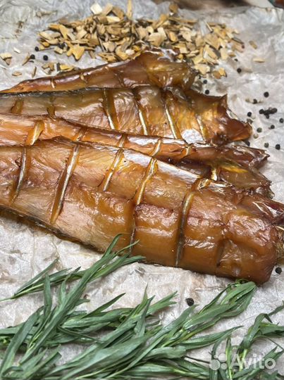 Рыба холодного копчения: Судак филе пласт