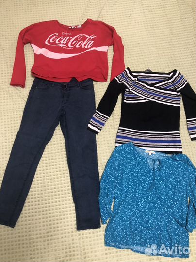 Пакет женских фирменных вещей 44 размер+купальники