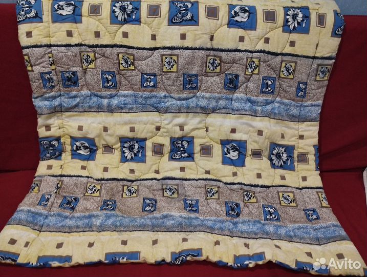 Одеяло ватное детское 115х115 