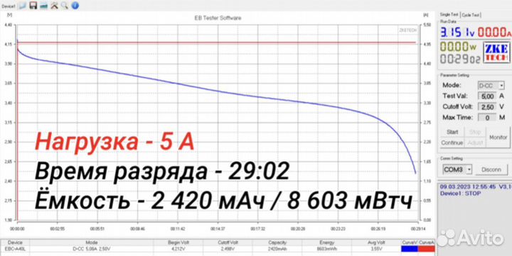 Аккумулятор 18650 высокотоковый