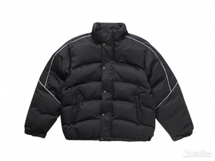 Пуховик supreme x Jordan рефлектив