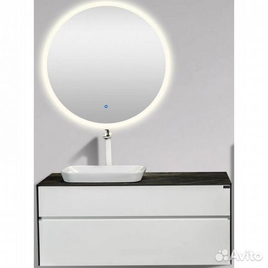 Комплект мебели для ванной Black&White Universe 9