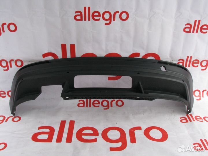 VW Tiguan 2 спойлер юбка заднего бампера 2016+