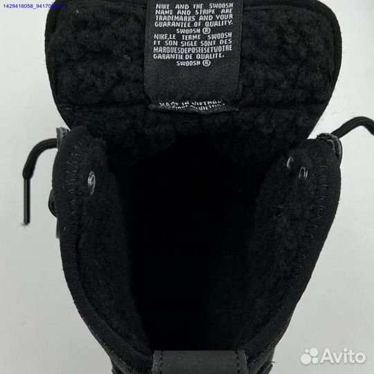 Ботинки Nike Air Force 1 Duckboot (с мехом) (Арт.57754)