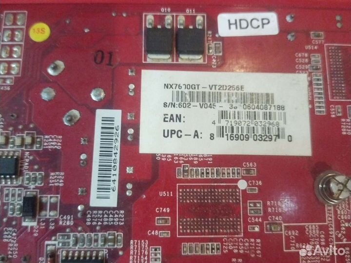 Видеокарта Nvidia NX7600GT