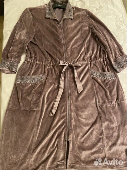 Халат велюровый